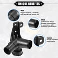 thumbnail image 3 of Unique Bargains Engine Radiator Coolant Filler Neck Compatible for Hyundai Accent 2012-2017 Durable Plastic Black Inner, 3 of 7