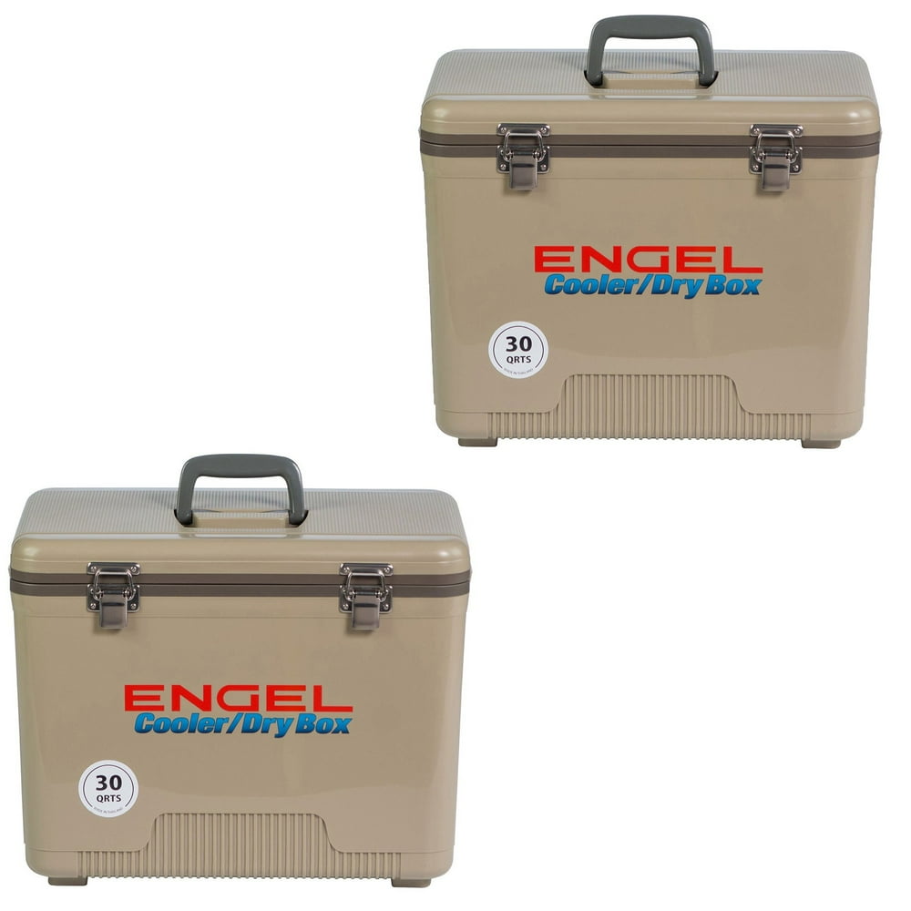 Engel Coolers 30 Quart Lightweight Leak Proof Insulated Cooler Drybox