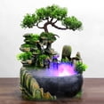 thumbnail image 1 of Cergrey Atomizing Desktop Fountain Waterfall Humidifier for Office Home Desk Decoration, Waterfall Decor, Desk Decoration, 1 of 11