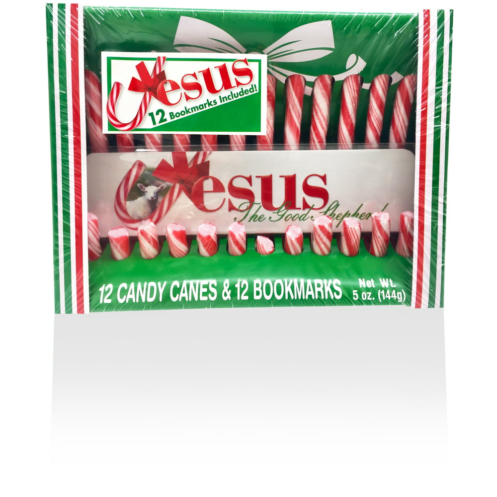 Candy Canes With Jesus Bookmarks