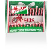 Candy Canes with Jesus Bookmarks