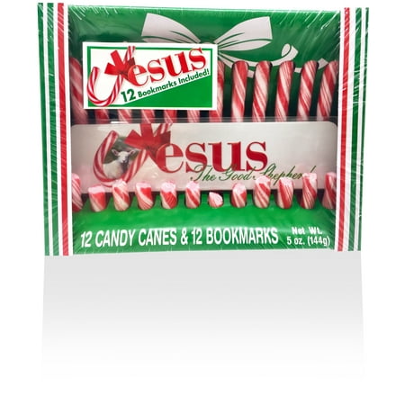 Candy Canes with Jesus Bookmarks