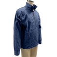 thumbnail image 5 of RYDCOT Mens Oversized Quarter Zip Cotton Jean Sweatshirt Half Zipper Heavyweight Acid Wash Distressed Denim Sweatshirts Pullover Dark Blue, 5 of 6