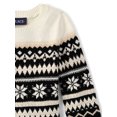 thumbnail image 2 of The Children's Place Girls Long Sleeve Fairisle Sweater Dress, Sizes XS-XXL, 2 of 3