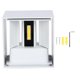 thumbnail image 3 of Lámpara De Pared LED Cuadrada De Aluminio De Alto Brillo, Lámpara De Pared 85-265V, Para Jardín Interior Mgaxyff Otros, 3 of 8