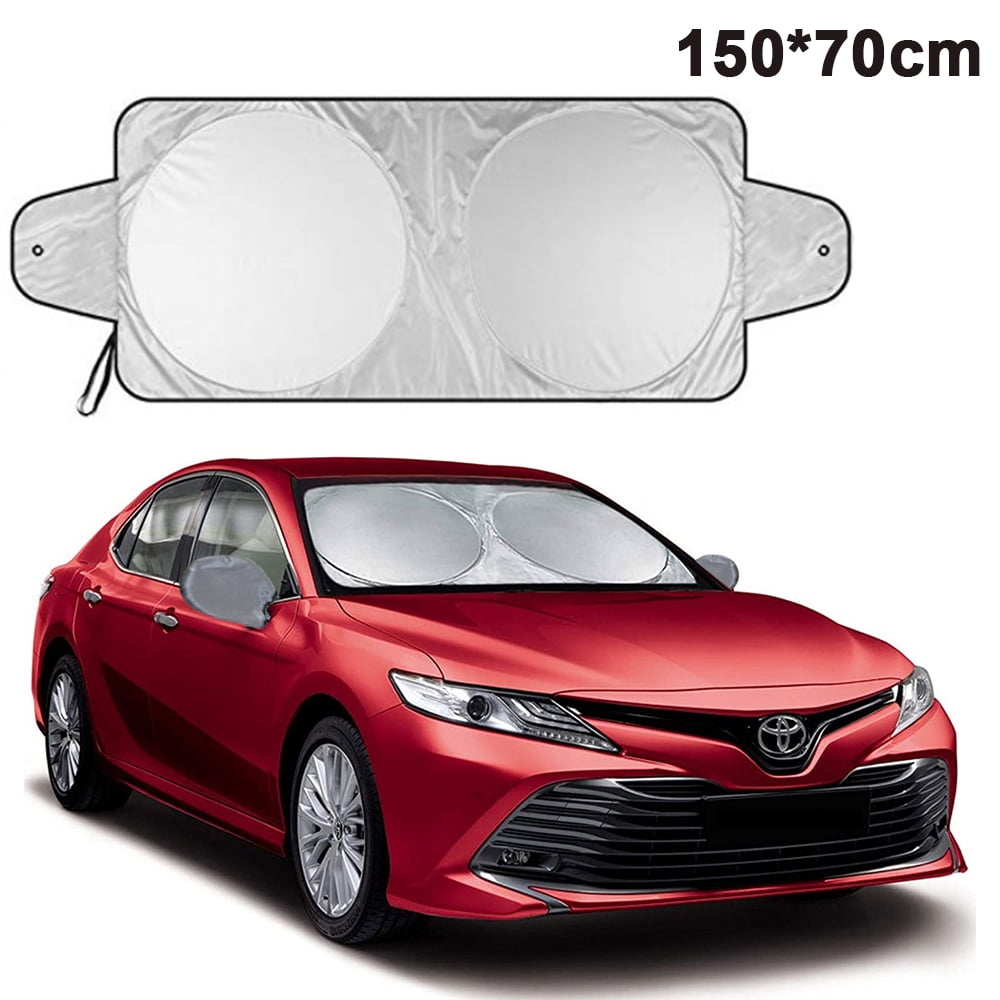 Car Windshield Sun ShadeUV and Sun Rays Blocker, Front Window Sunshade