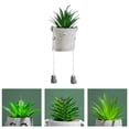 thumbnail image 3 of Toystoory Plantas en macetas simuladas de plástico Mantenimiento y decoración de bajo costo Bonsái divertido y lindo Decoración, 3 of 6