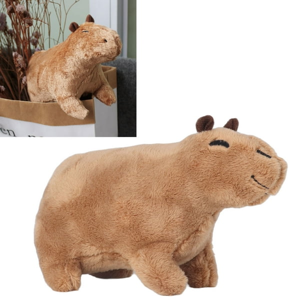Jouet en Peluche Capybara, Jouets d'Animaux en Peluche Capybara  Multifonctionnels de Dessin Animé Doux pour Canapés pour Chambres d'Enfants  