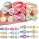 thumbnail image 1 of Coleteros de Flores, Diseño Suave y Elástico, Bonita Forma de Flor, Resistentes para Cabello Grueso, Perfectos para Coletas y Moños, Uso Versátil, Paquete de 6, Sujeción Suave y Segura para Niñas., 1 of 7