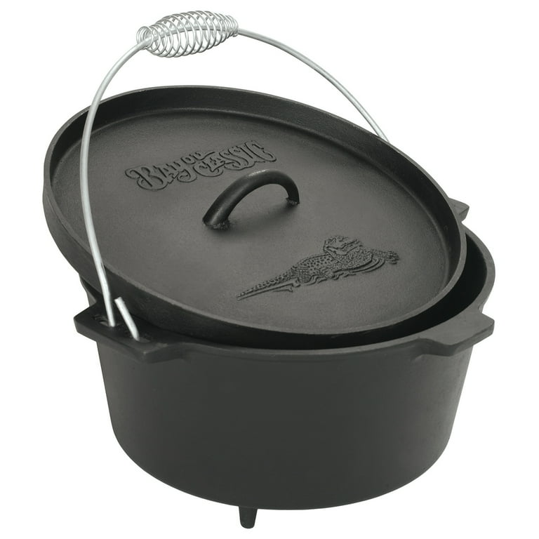 Bayou Classic Round Dutch Oven - Size: 2-Qt.