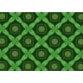 thumbnail image 1 of Ahgly Company Indoor Rectangle Patterned Deep Emerald Green Area Rugs, 3' x 5', 1 of 6