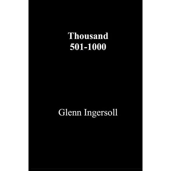 Thousand 501-1000 (Paperback)