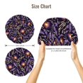 thumbnail image 5 of Disketp Lavender Flowers Adjustable Sleeping Hair Cap, Hairband Sleeping Cap Turban, Unisex, Available for Curly and Straight Hair, 5 of 6
