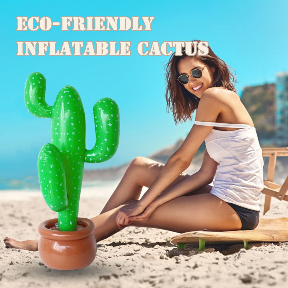 Details about   Inflatable Cactus/Coconut Tree Swimming Pool Beach Blow Up Plants Kids Toys 