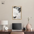 thumbnail image 3 of The Black Pulse I Canvas Minimalist Boho by Art Remedy, Gold Frame, 16" x 24", 3 of 7