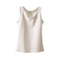 thumbnail image 2 of Wancir Tank Tops with Built in Bras Round Neck Ribbed Tank Top with Bra Pads Loose Casual Workout Tank Tops for Women, 2 of 6