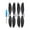 Black, variant on Aufmer 4pc Quick-Release Prop Guards Propellers Guard For Mavic Mini 2 Drone Upgraded ✿Poor Things
