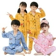 thumbnail image 2 of Pokemons Pikachu, conjuntos de pijamas para niños, ropa de dormir Kawaii Cinnamoroll de manga larga, conjuntos de ropa para niños pequeños, ropa de dormir para niños y niñas, ropa de casa, 2 of 4