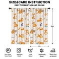 thumbnail image 2 of Blackout Kids Curtains,Cartoon Corgi Childrens Insulated Curtains Set Of 2,Bedroom Essentials,Toddler Room Decor 42"x84"(106x213cm), 2 of 4