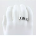 thumbnail image 3 of Tungsten Rings for Men Wedding Bands for Him Womens Wedding Bands for Her 6mm Brushed Finished Venice, 3 of 8