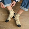 thumbnail image 3 of Naloa Paw In Groovy Style Ankle Socks for Women Non Slip Socks No Show Socks Classic Low Cut Casual Socks Casual Socks, 3 of 7