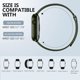 thumbnail image 5 of Metallband kompatibelt med Apple Watch -band 40 mm 38 mm 41 mm Green-WELLNGS Green, 5 of 5