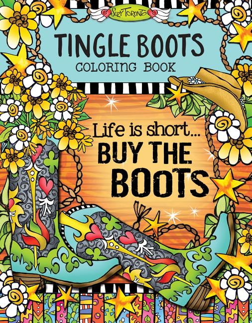 Suzy Toronto Coloring Tingle Boots Coloring Book (Paperback)