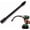 250mm, variant on 1/2-inch Flexible Socket Extension Bar —a manual tool for automotive repair in tight spaces (2-piece set)