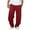 Wine, variant on Havenre Wide Leg Sweatpants for Men Loose Fit Casual Drawstring Elastic High Waist Jogger Pants Trendy Oversized Baggy Athletic Workout Sweat Pants with Pockets Black XL