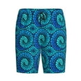 thumbnail image 4 of Wukai Snake Men’s Short Pajama Pants With Pockets Soft Sleep Pj Shorts for Men-Small, 4 of 6