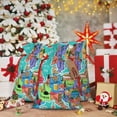 thumbnail image 6 of Naloa Cartoon Map Of Europe Drawstring Christmas Bags, 3D Xmas Gift Bags, Christmas Wrapping Bags, Xmas Goodie Bags, Treat Pouch Bags, Party Favor Bags-Medium, 6 of 9