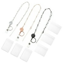 WORGEOUS  Retractable Chain Lanyard Lanyards for Badges Id Holder Fashion Cell Phone Purse Work
