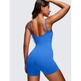 thumbnail image 3 of Enterizo CRZ YOGA Butterluxe con Tirantes Ajustables y Shorts Azul Talle L, 3 of 6