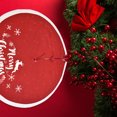 thumbnail image 4 of Injueey de árbol de Navidad de 48 pulgadas, manta roja, alfombrilla inferior para el suelo, hogar de Navidad, decoración de Año Nuevo, adorno de Kits de decoración para fiestas Injueey HA008749-00, 4 of 6