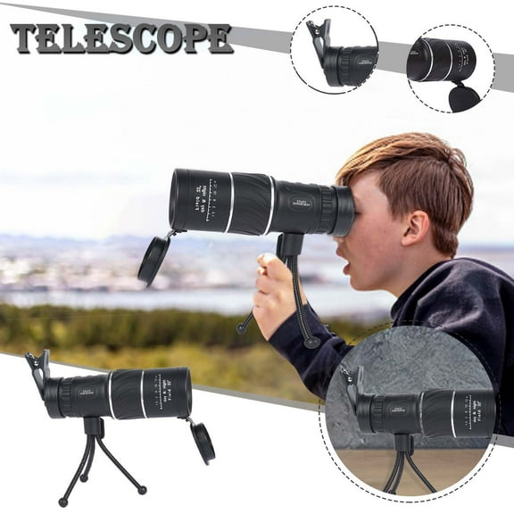 PATLOLAV Monocular-Telescope High Powered for Smartphone Monoculars for Adults High Definition Monocular Telescope for Stargazing Hunting Wildlife Bird Watching Travel Camping Hiking Travel