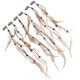 thumbnail image 4 of 6 uds tocado de pluma étnica accesorios para el cabello indio extensiones de pinza para el cabello para mujeres, 4 of 7