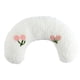 thumbnail image 3 of 2 Uds. Almohada Bonita para Gatos Esponjosa Reposacabezas Pequeños en Forma U () Blanco, 3 of 5