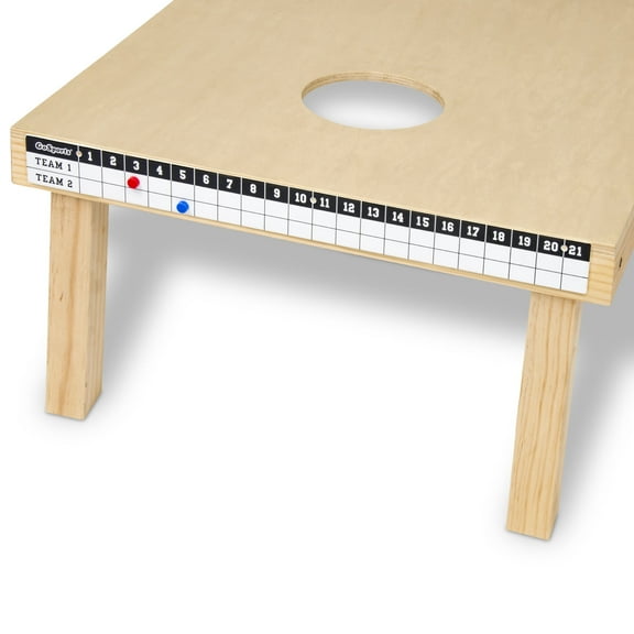 GoSports Universal Cornhole Scoreboard with Magnetic Score Keepers - Steel Score Keeper