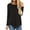 3# Black, variant on SWQZVT Womens Fall Tops Long Sleeve Shirts Crewneck Loose Casual Pullover Fashion Color Block Side Split Black Tunic Tops Lightweight Sweatshirts Size L