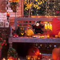 thumbnail image 4 of Decoración de Halloween Luces de Halloween, decoración de ambiente festivo, luces nocturnas colgantes, calabaza de terror, fantasma, bruja. (fantasma) (pilas no incluidas), 4 of 5