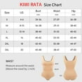 thumbnail image 6 of KIWI RATA Shapewear Bodysuit for Women Tummy Control Body Shaper Seamless Body Suit Sleeveless Going Out Tops, 6 of 6