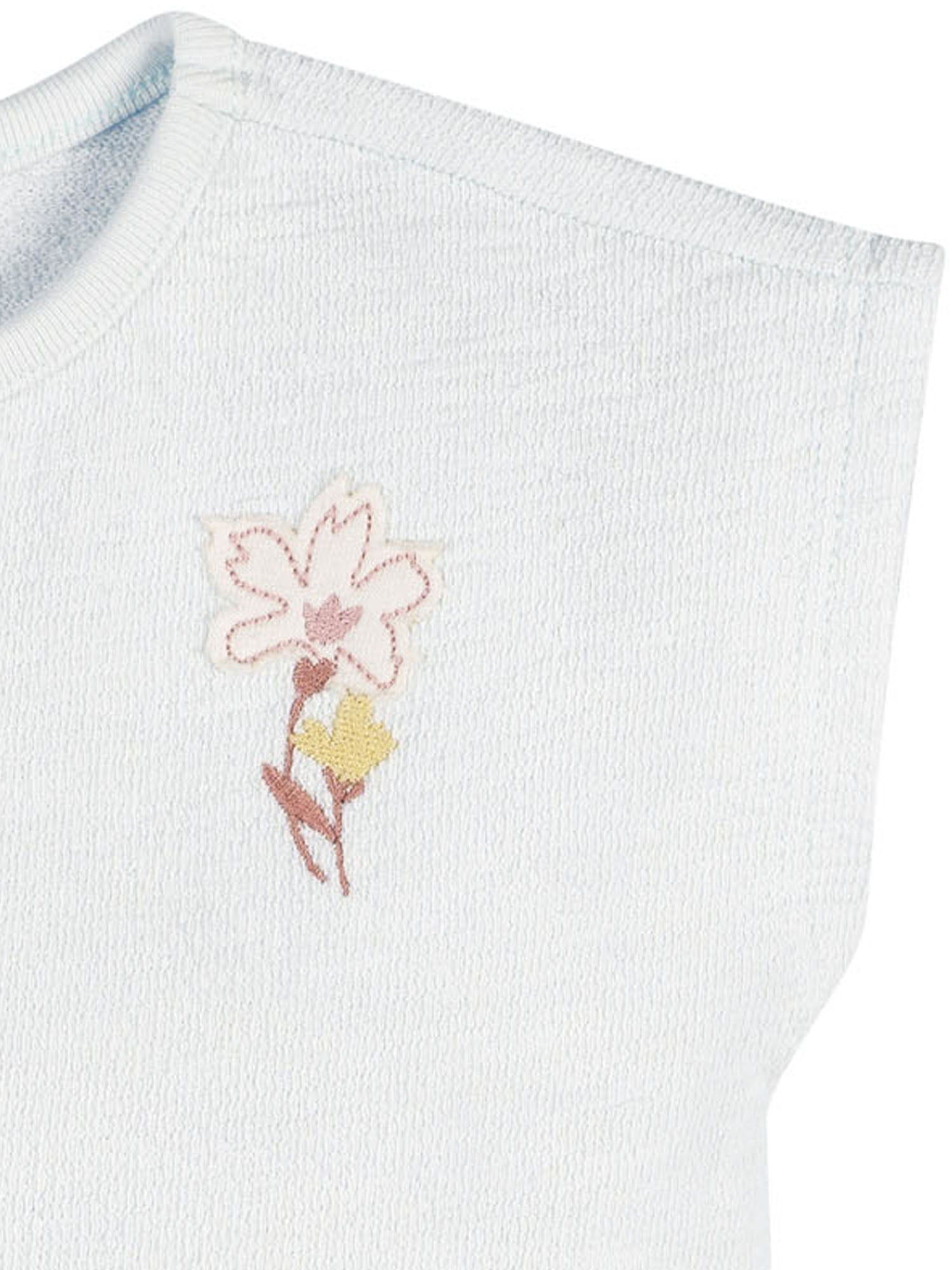Modern Moments by Gerber Baby Girl Sleeveless Organic Box Top, Sizes 0/3 Months - 24 Months