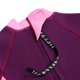 thumbnail image 3 of Traje de neopreno para niños de 2,5 mm de grosor, manga larga, una pieza, protección UV, protección solar, traje de neopreno para niñas y niños Negro + rosa XXL Macarena Traje de neopreno para niños, 3 of 8