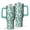 Greenish-blue, variant on Camouflage 40oz Tumbler– Stainless Steel Insulated Tumbler with Handle and Straw, Large Capacity Travel Cup for Hot & Cold Drinks