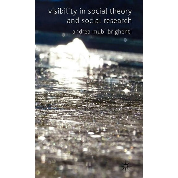 Visibility in Social Theory and Social Research, (Hardcover)