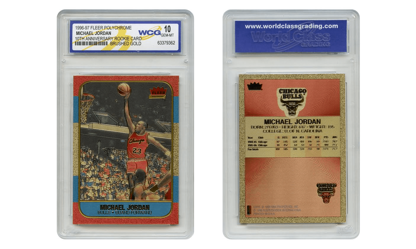 gem mint 10 michael jordan rookie card