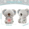 HMGZSTY Breathing Otter Relief Koala Breathing Stuffed Animal for