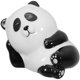 thumbnail image 2 of Scent Sticks Holder Cartoon Panda Shaped Incense Burner Meditation Room Ceramic 1Pcs, 2 of 5