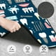 thumbnail image 3 of Fotbe Dental Juego de 4 Tapetes para Auto con Estampado – Alfombrillas de Goma Reforzada, Diseño Antideslizante, Protección para Todo el Año – Vehículos, Autos, Camionetas y SUVs, 3 of 7