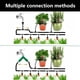 thumbnail image 5 of Eigraketly Juego de riego por goteo para riego por goteo, manguera rociadora para plantar, adaptador de conector de tubería, pinchos, accesorio Jardín y Patio con temporizador, 5 of 6